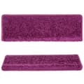 Miniatyrbillede 5 af 9: vidaXL trappemåtter 10 stk. 65x21x4 cm violet