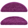 Miniatyrbillede 5 af 9: vidaXL trappemåtter 10 stk. 65x21x4 cm violet