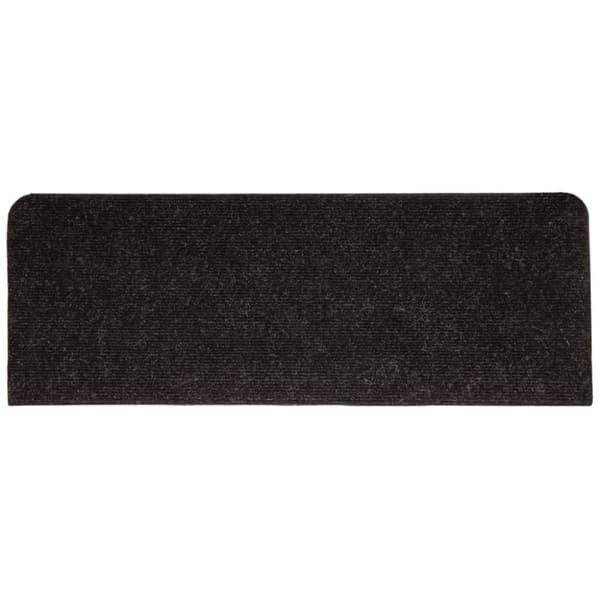 vidaXL selvklæbende trappemåtter 15 stk. 65x24,5x3,5 cm antracitgrå