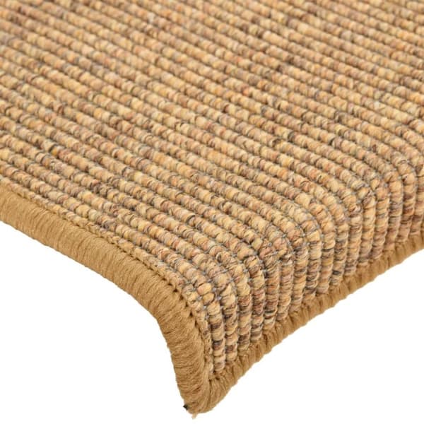 vidaXL Selvklebende trappematter 15 stk 65x21x4 cm oransje
