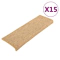Miniatyrbilde 1 av 8: vidaXL Selvklebende trappematter 15 stk 65x21x4 cm oransje
