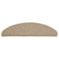 Miniatyrbild 3 av 8: vidaXL Trappstegsmattor självhäftande 15 st mörk beige 65x21x4 cm
