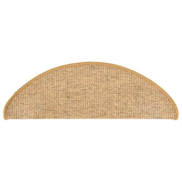 vidaXL Selvklebende trappematter 15 stk 65x21x4 cm oransje