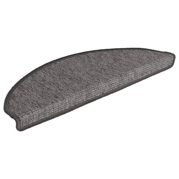 vidaXL selvklæbende trappetrinsmåtter 15 stk. 65x21x4 cm grå og beige