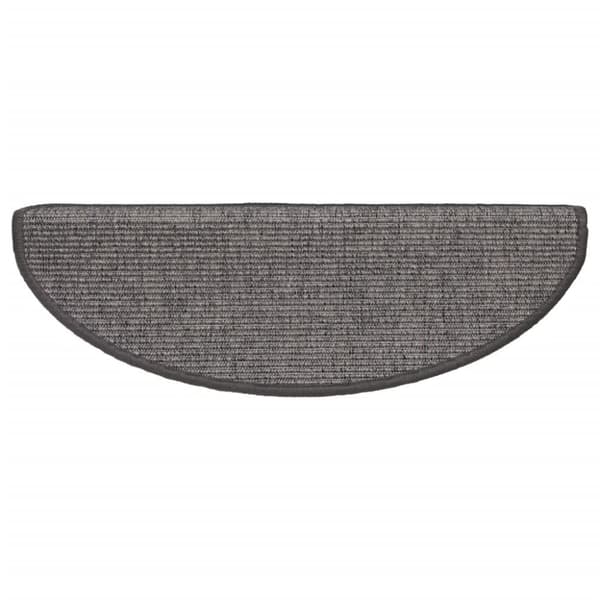 vidaXL selvklæbende trappetrinsmåtter 15 stk. 65x21x4 cm grå og beige