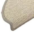 Pikkukuva 7 / 8: vidaXL Itsekiinnittyvät porrasmatot 15 kpl hopea 65x21x4 cm