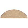 Miniatyrbilde 5 av 8: vidaXL Selvklebende trappematter 15 stk 65x21x4 cm lysebrun