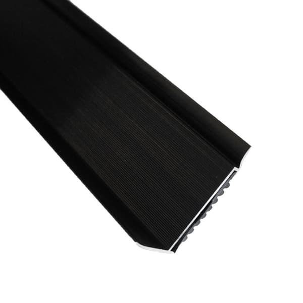 Trappeprofil sort 42 x 22 x 1350 mm - 1 stk