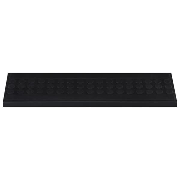 vidaXL trappemåtter 10 stk. 25x75 cm gummi