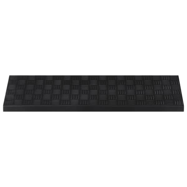 vidaXL trappemåtter 10 stk. 25x75 cm gummi