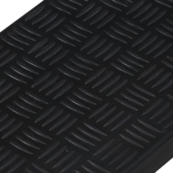 vidaXL Trappstegsmattor 10 st 25x75 cm gummi