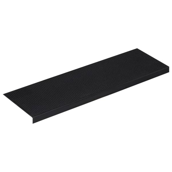 vidaXL trappemåtter 10 stk. 25x75 cm gummi