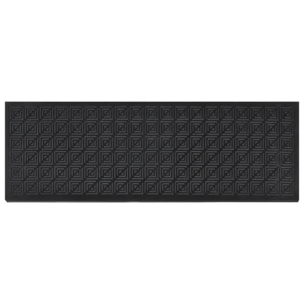 vidaXL Trappstegsmattor 5 st 25x75 cm gummi