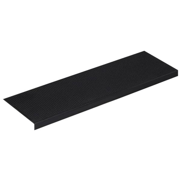 vidaXL Trappstegsmattor 5 st 25x75 cm gummi
