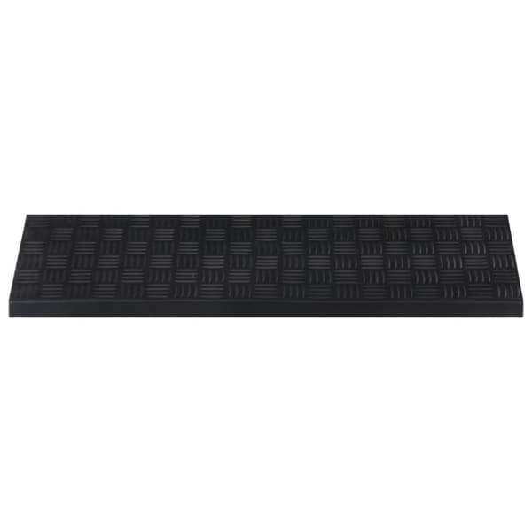 vidaXL trappemåtter 5 stk. 25x75 cm gummi