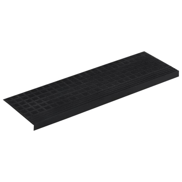 vidaXL trappemåtter 10 stk. 25x75 cm gummi