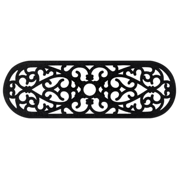 vidaXL trappemåtter 5 stk. 25x75 cm gummi