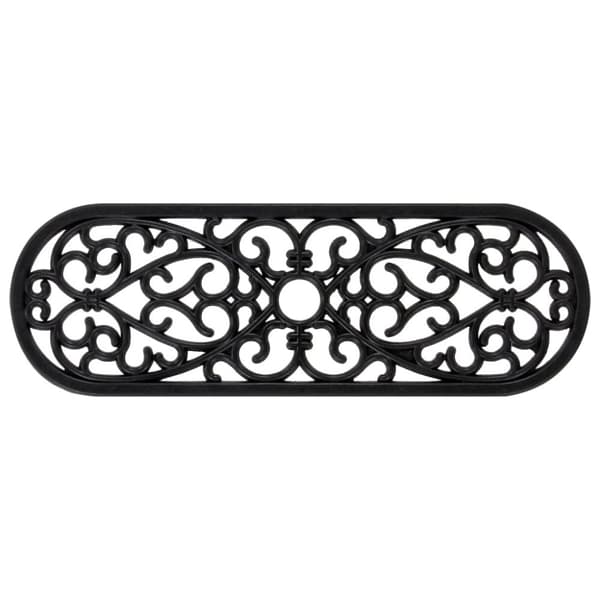vidaXL trappemåtter 5 stk. 25x75 cm gummi