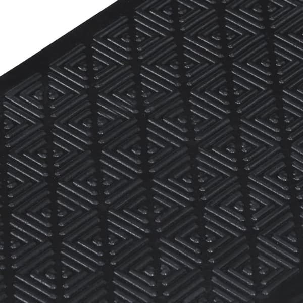 vidaXL trappemåtter 10 stk. 25x75 cm gummi