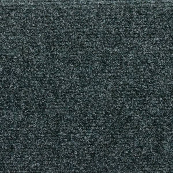 Trappstegsmattor 15 st nålad 65x21x4 cm brun