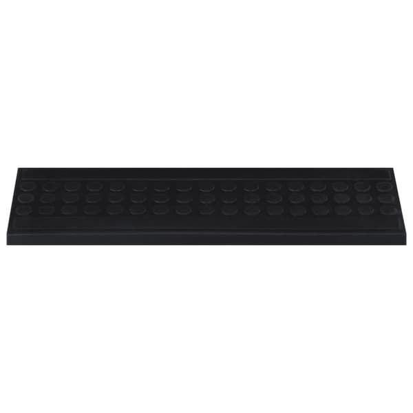 vidaXL trappemåtter 5 stk. 25x75 cm gummi