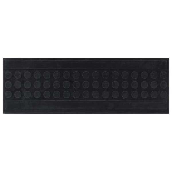 vidaXL trappemåtter 5 stk. 25x75 cm gummi