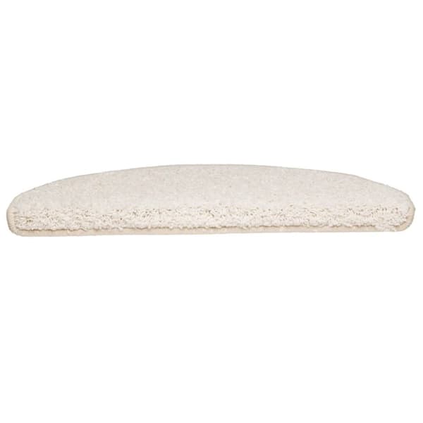 vidaXL 15 stk. trappemåtter 65x21x4 cm hvid -  Tæpper til trappetrin