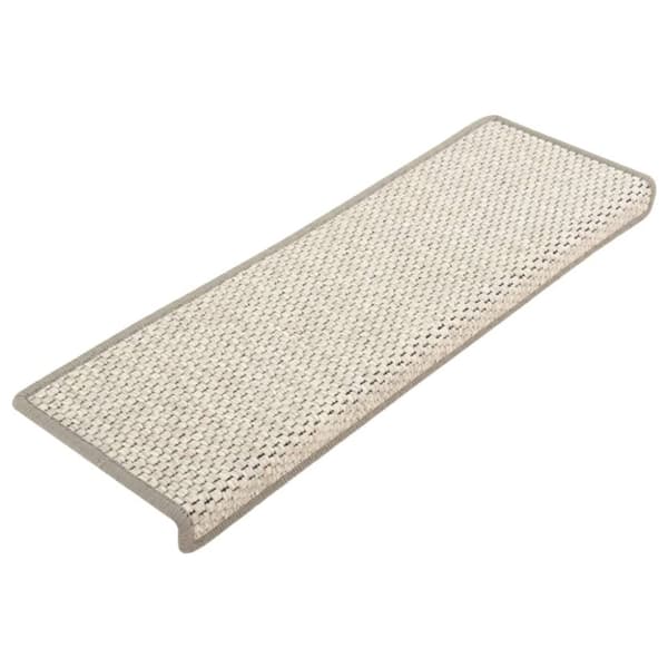 vidaXL Itsekiinnittyvät porrasmatot sisaltyyli 15 kpl 65x21x4 cm beige -  Porrasmatot