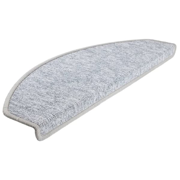 vidaXL 15 st Trappstegsmattor grå 65x24x4 cm - Trappmattor
