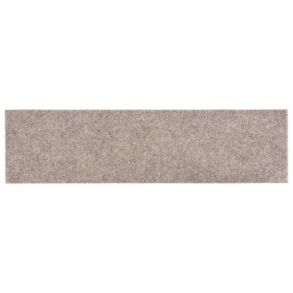 vidaXL Itsekiinnittyvät porrasmatot suorakaide 15 kpl 76x20 cm kerma -  Porrasmatot