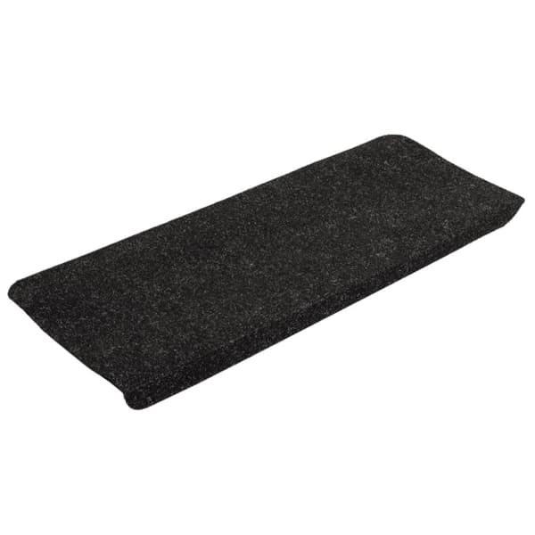 vidaXL Itsekiinnittyvät porrasmatot 15 kpl 65x24,5x3,5 cm antrasiitti -  Porrasmatot