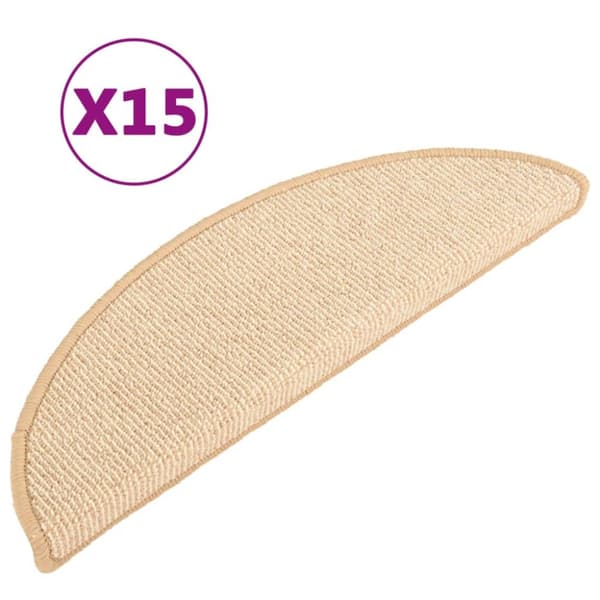 vidaXL Porrasmatot 15 kpl kerma 56x17x3 cm - Porrasmatot