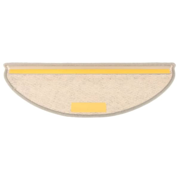 vidaXL selvklæbende trappemåtter 15 stk. 65x21x4 cm sisal-look gråbrun -  Tæpper til trappetrin