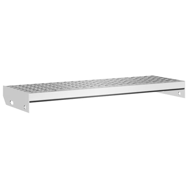 vidaXL Gallersteg 70x24x7 cm galvaniserat stål -  Trappmattor