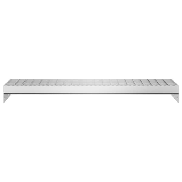 vidaXL Gallersteg 70x24x7 cm galvaniserat stål -  Trappmattor