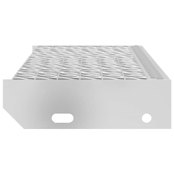 vidaXL trappetrin 60x24x7 cm trinrist galvaniseret stål -  Tæpper til trappetrin