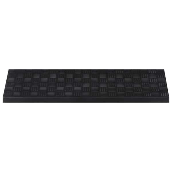 vidaXL trappemåtter 10 stk. 25x75 cm gummi -  Tæpper til trappetrin