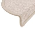 Miniatyrbild 7 av 9: The Living Store Trappstegsmattor 15 st taupe 56x17x3 cm -  Trappmattor