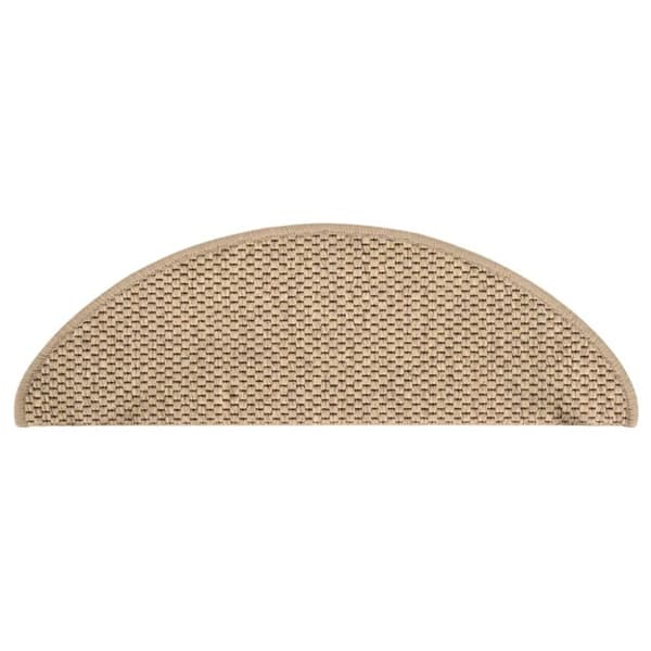 Trappmattor - Living Trappstegsmattor självhäftande sisal 15 st 65x21x4 cm sand