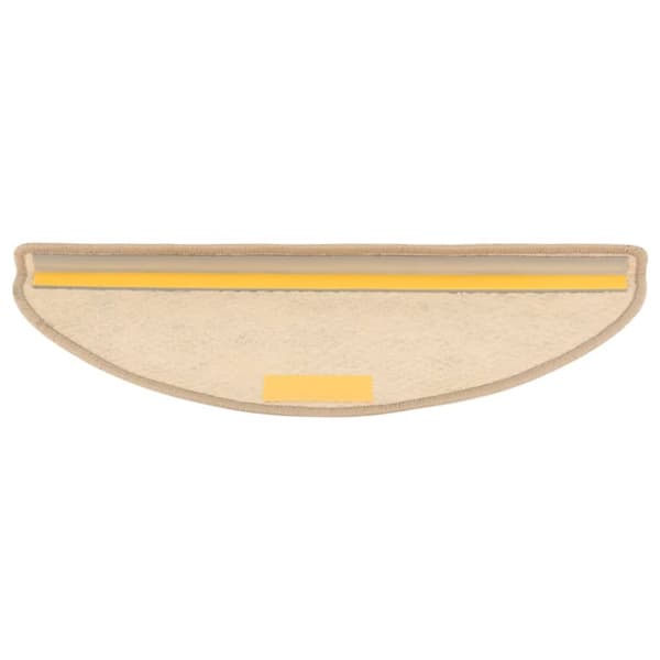 Trappmattor - Living Trappstegsmattor självhäftande sisal 15 st 65x21x4 cm sand