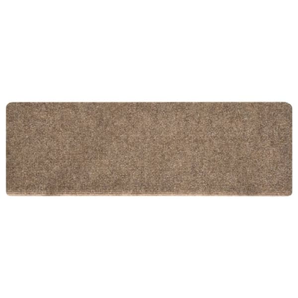Trappmattor - Living Trappstegsmattor 15 st nålad 65x21x4 cm gräddvit