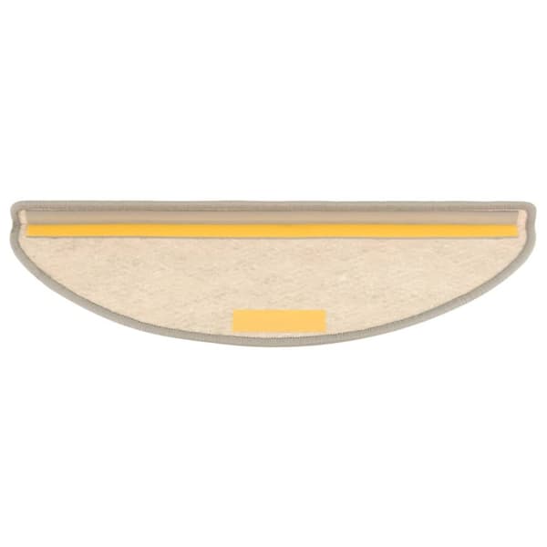 Selvklæbende trappemåtter 15 stk. 65x21x4 cm sisal-look beige - Trappemåtte - Trappemåtter - Home & Living