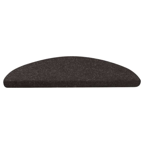 Selvklæbende trappemåtter 15 stk. 56x17x3 cm sort - Trappemåtte - Trappemåtter - Home & Living