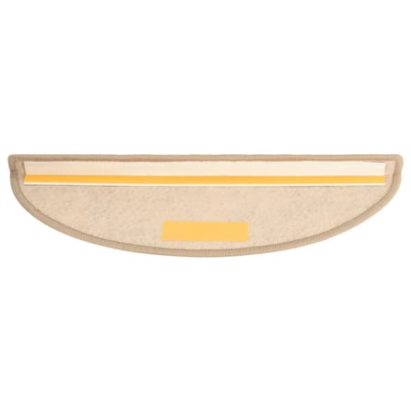 Trappstegsmattor självhäftande sisal 15 st 56x17x3 cm mörkbeige - Trappmatta - Trappmattor - Home & Living