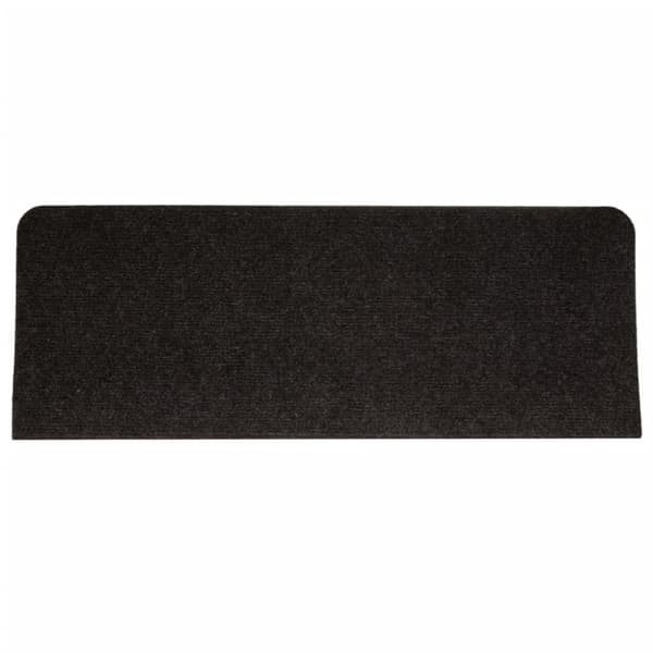 Selvklæbende trappemåtter 15 stk. 65x24,5x3,5 cm sort - Trappemåtte - Trappemåtter - Home & Living