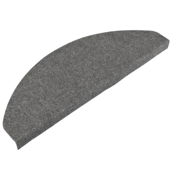 Trappemåtter 15 stk. 65x22,5x3,5 cm selvklæbende grå - Trappemåtte - Trappemåtter - Home & Living