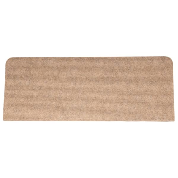 Selvklæbende trappemåtter 15 stk. 65x24,5x3,5 cm beige - Trappemåtte - Trappemåtter - Home & Living