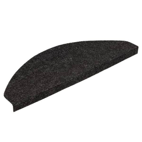 Selvklæbende trappemåtter 15 stk. 65x22,5x3,5 cm antracitgrå - Trappemåtte - Trappemåtter - Home & Living