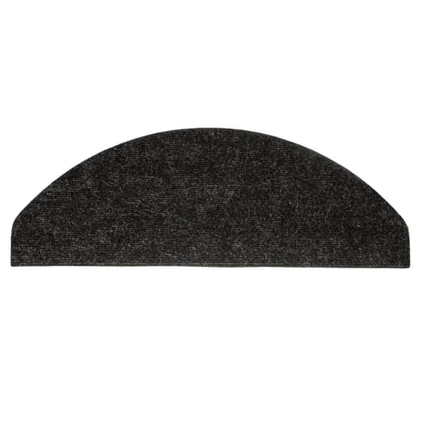 Selvklæbende trappemåtter 15 stk. 65x22,5x3,5 cm antracitgrå - Trappemåtte - Trappemåtter - Home & Living