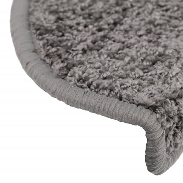 Trappstegsmattor 15 st grå 65x21x4 cm - Trappmatta - Trappmattor - Home & Living